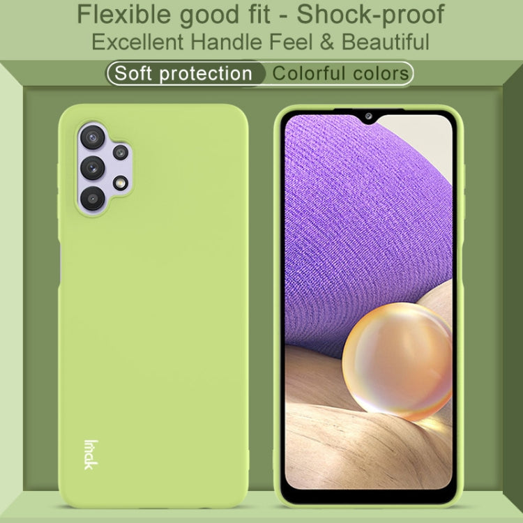 For Samsung Galaxy A32 5G IMAK UC-2 Series Shockproof Full Coverage Soft TPU Case(Purple) - Samsung Accessories by imak | Online Shopping UK | buy2fix