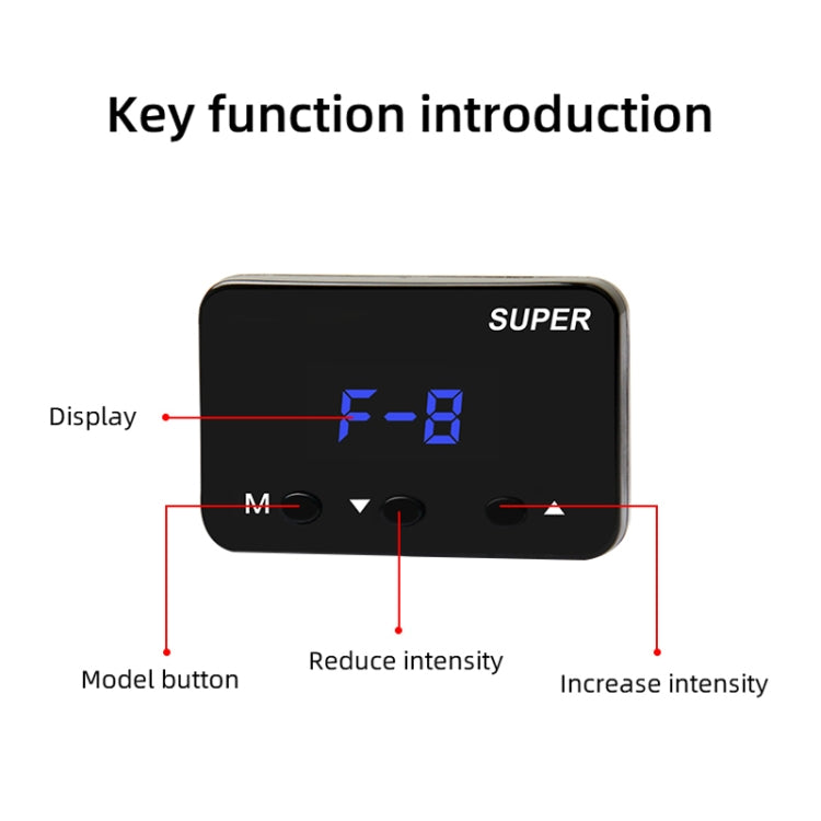 For Hyundai Genesis Coupe 2006- Car Potent Booster Electronic Throttle Controller - In Car by buy2fix | Online Shopping UK | buy2fix