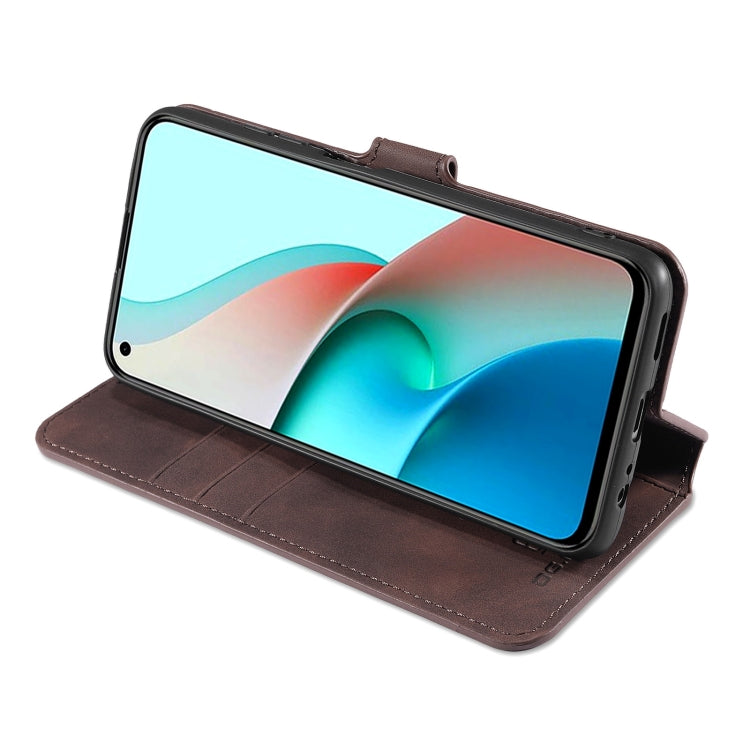 For Xiaomi Redmi Note 9T 5G DG.MING Retro Oil Side Horizontal Flip Leather Case with Holder & Card Slots & Wallet(Coffee) - Xiaomi Cases by DG.MING | Online Shopping UK | buy2fix