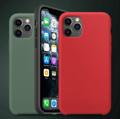 For iPhone 11 Pro Ultra-thin Liquid Silicone Protective Case (Red) - iPhone 11 Pro Cases by WK | Online Shopping UK | buy2fix