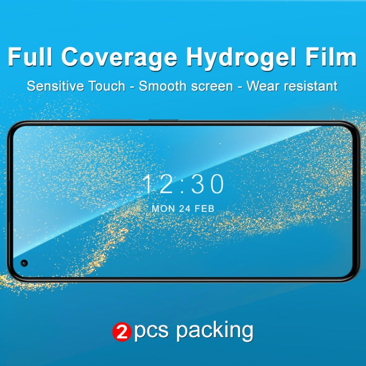 For Xiaomi Mi 11 Lite 5G 2 PCS IMAK Curved Full Screen Hydrogel Film Front Protector - Xiaomi Accessories by imak | Online Shopping UK | buy2fix