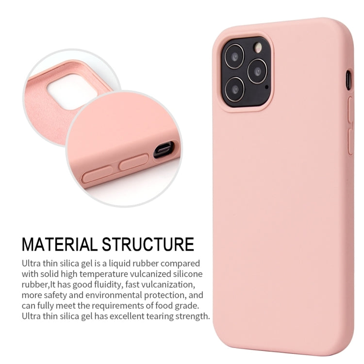 For iPhone 13 Solid Color Liquid Silicone Shockproof Protective Case(Light Purple) - iPhone 13 Cases by buy2fix | Online Shopping UK | buy2fix