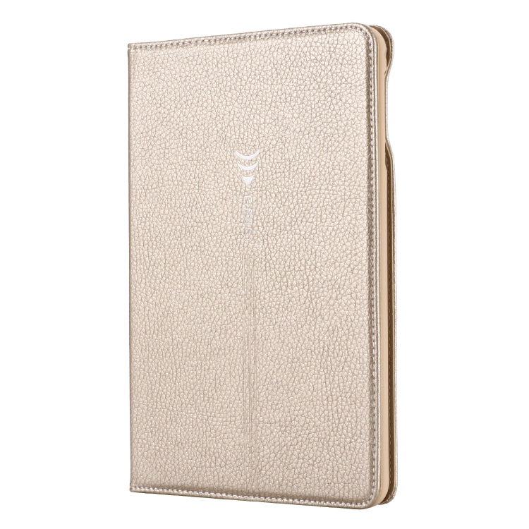 For iPad Mini 2019 & 4 & 3 & 2 & 1 GEBEI PU+TPU Horizontal Flip Protective Case with Holder & Card Slots(Gold) - iPad mini (2019) / mini 5 Cases by GEBEI | Online Shopping UK | buy2fix