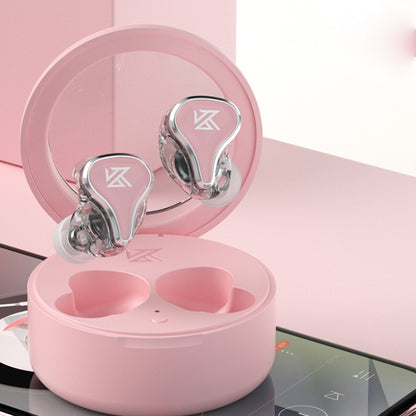 KZ SK10 1DD+1BA Hybrid Technology Bluetooth 5.2 True Wireless TWS Earphone(Pink) - TWS Earphone by KZ | Online Shopping UK | buy2fix