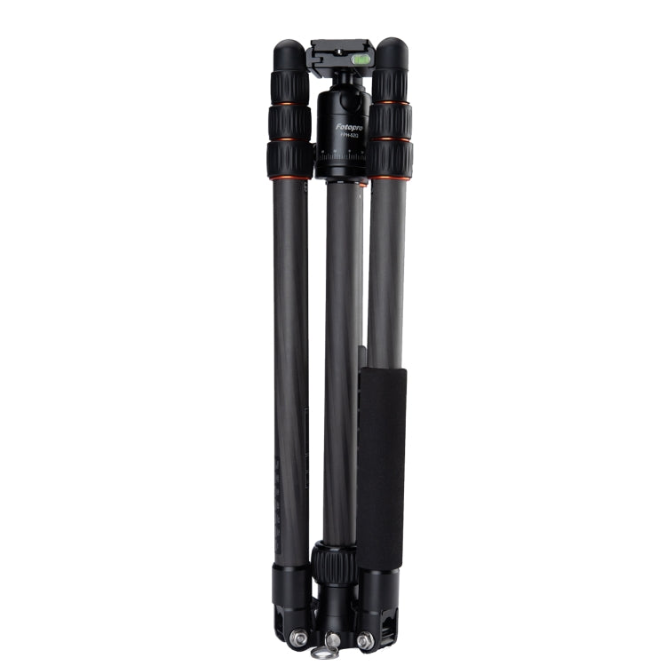 Fotopro X-go Plus E Portable Carbon Fiber Camera Tripod with Dual Action Ball Head - Tripods by Fotopro | Online Shopping UK | buy2fix