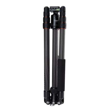 Fotopro X-go Plus E Portable Carbon Fiber Camera Tripod with Dual Action Ball Head - Tripods by Fotopro | Online Shopping UK | buy2fix