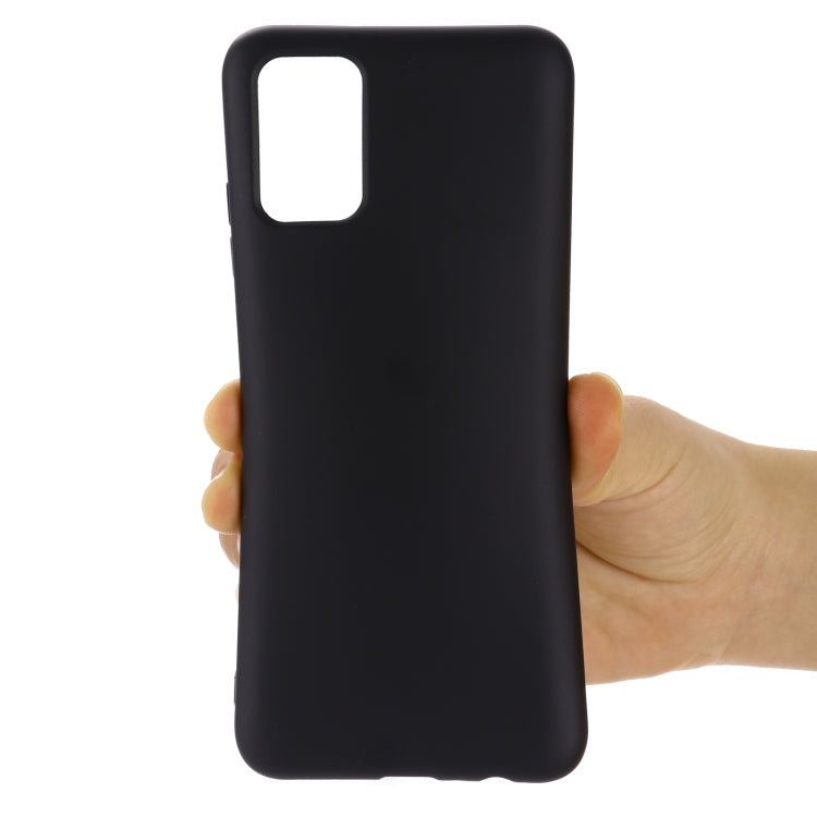 For Xiaomi Redmi 10 Solid Color Liquid Silicone Dropproof Full Coverage Protective Case(Black) - Xiaomi Accessories by buy2fix | Online Shopping UK | buy2fix