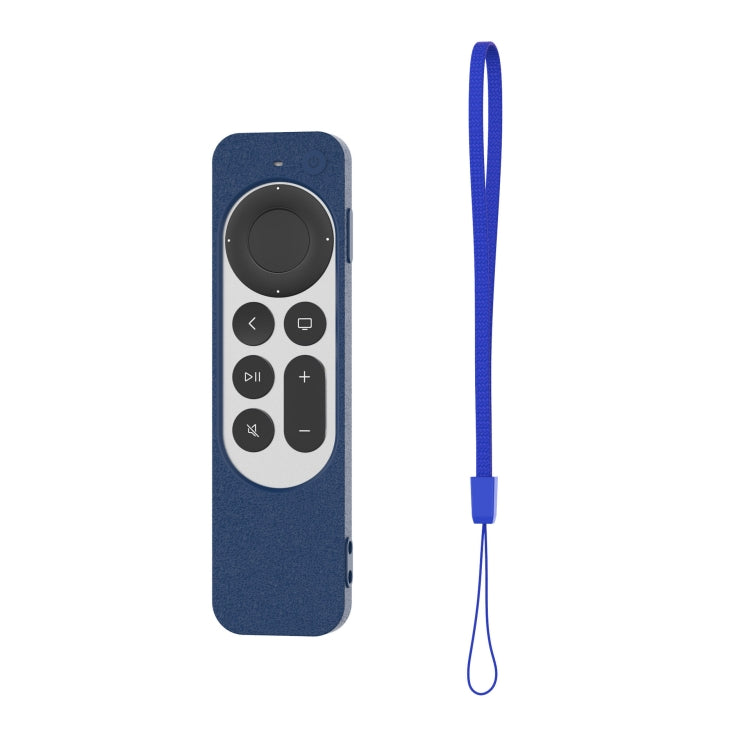 Silicone Protective Case Cover For Apple TV 4K 4th Siri Remote Controller(Blue) - Consumer Electronics by buy2fix | Online Shopping UK | buy2fix