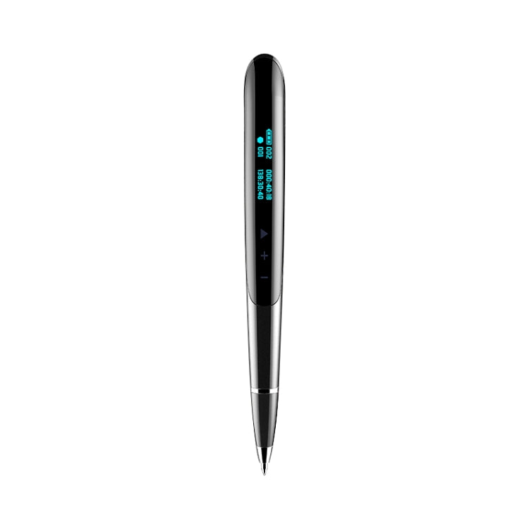 Q9 AI Intelligent High-definition Noise Reduction Conference Recording Pen Voice Control Recorder, Capacity:8GB(Black) - Security by buy2fix | Online Shopping UK | buy2fix