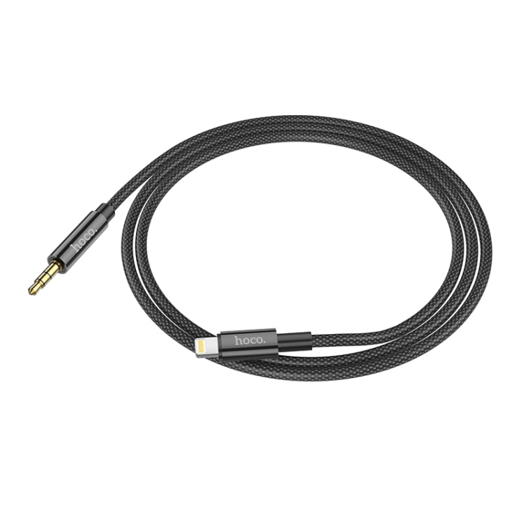 hoco UPA19 8 Pin Digital Audio Conversion Cable, Length: 1m(Black) - Video & Audio Cable by hoco | Online Shopping UK | buy2fix