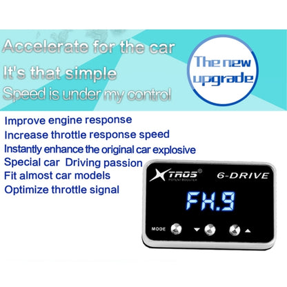 For Nissan Navara NP300 2015+ TROS TS-6Drive Potent Booster Electronic Throttle Controller - In Car by TROS | Online Shopping UK | buy2fix