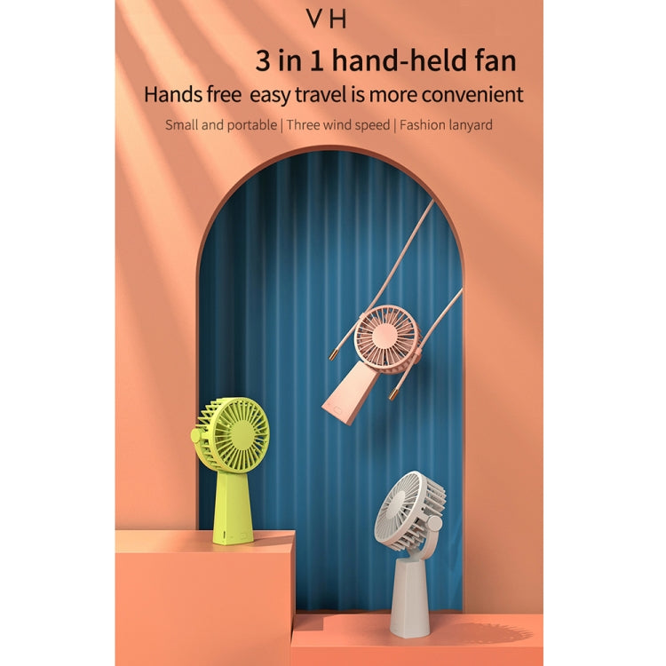 Original Xiaomi Youpin VH F15 Zao 3 In 1 USB Charging Handheld Electric Fan, 3 Speed Adjustment(Light Grey) - Consumer Electronics by Xiaomi | Online Shopping UK | buy2fix