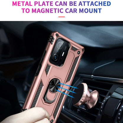 For Xiaomi 11T Pro Shockproof TPU + PC Phone Case(Rose Gold) - Xiaomi Accessories by buy2fix | Online Shopping UK | buy2fix