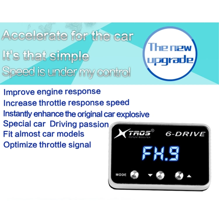 For Isuzu D-max 2011- TROS TS-6Drive Potent Booster Electronic Throttle Controller - In Car by TROS | Online Shopping UK | buy2fix