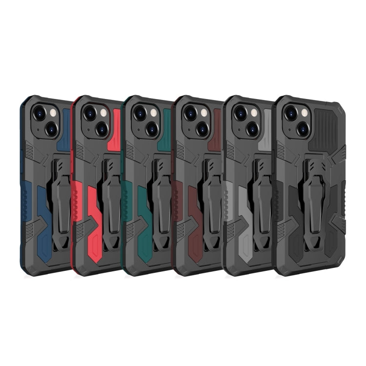 For iPhone 13 Pro Max Machine Armor Warrior PC + TPU Phone Case (Grey) - iPhone 13 Pro Max Cases by buy2fix | Online Shopping UK | buy2fix