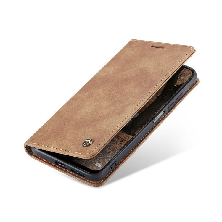 For Xiaomi Redmi Note 11 Pro Global/Redmi Note 11 Pro 5G Global CaseMe 013 Multifunctional Horizontal Flip Leather Phone Case(Brown) - Xiaomi Cases by CaseMe | Online Shopping UK | buy2fix