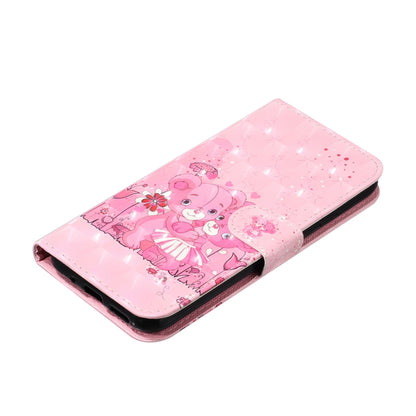 For Samsung Galaxy S22 5G 3D Pattern Horizontal Flip PU Leather Phone Case((Little Bear) - Galaxy S22 5G Cases by buy2fix | Online Shopping UK | buy2fix
