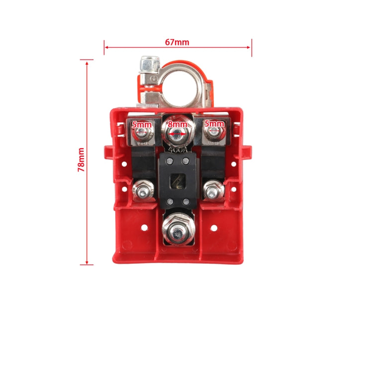 A6213 32V / 400A Car Modified Battery Clip with Cover - In Car by buy2fix | Online Shopping UK | buy2fix