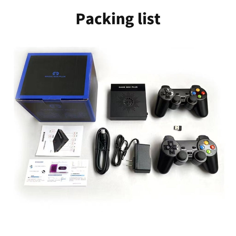 X6 Game Box 4K Video Games Console Magic Box with 2.4GHz Controller, Capacity:128GB(US Plug) - Pocket Console by buy2fix | Online Shopping UK | buy2fix