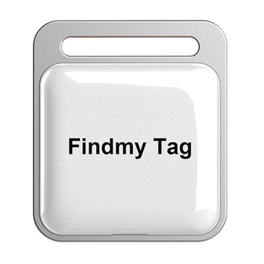 Findmy Tag Square Smart Bluetooth Anti- lost Alarm Locator Tracker(White) - Security by buy2fix | Online Shopping UK | buy2fix