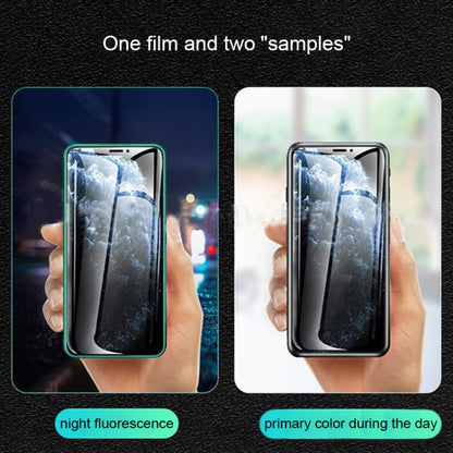 For iPhone 11 / XR Luminous Shatterproof Airbag Tempered Glass Film - iPhone 11 Tempered Glass by buy2fix | Online Shopping UK | buy2fix