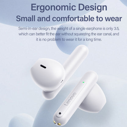 Lenovo LP1Pro Half In-Ear HD Call Wireless Bluetooth TWS Sports Earphone(Pink) - TWS Earphone by Lenovo | Online Shopping UK | buy2fix