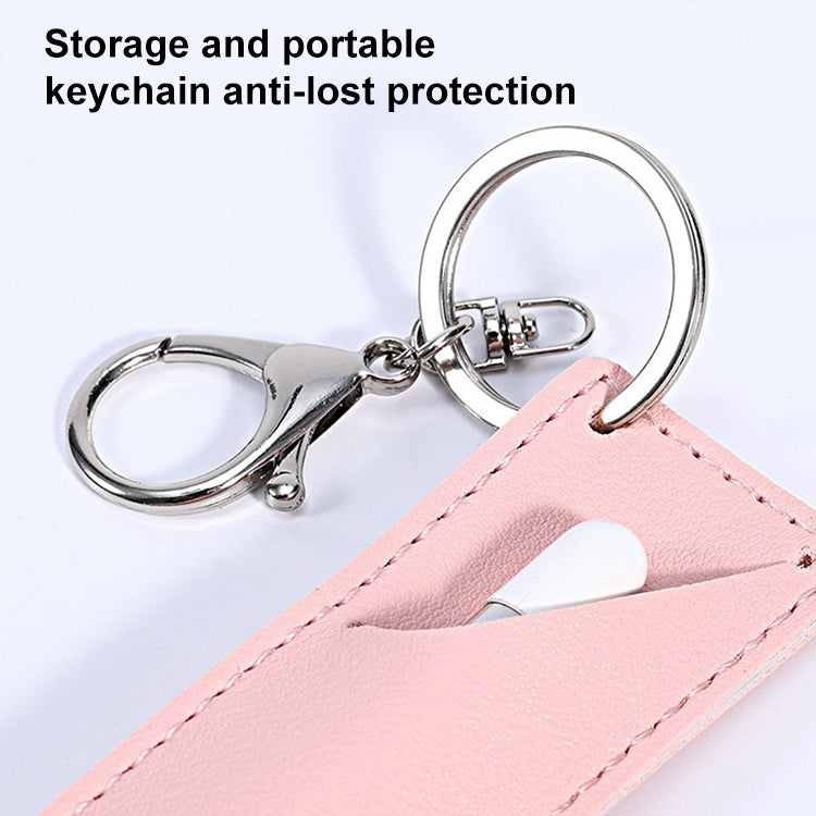 PU Leather Shockproof Protective Case for Apple Pencil 1 / 2(Pink) - Pencil Accessories by buy2fix | Online Shopping UK | buy2fix