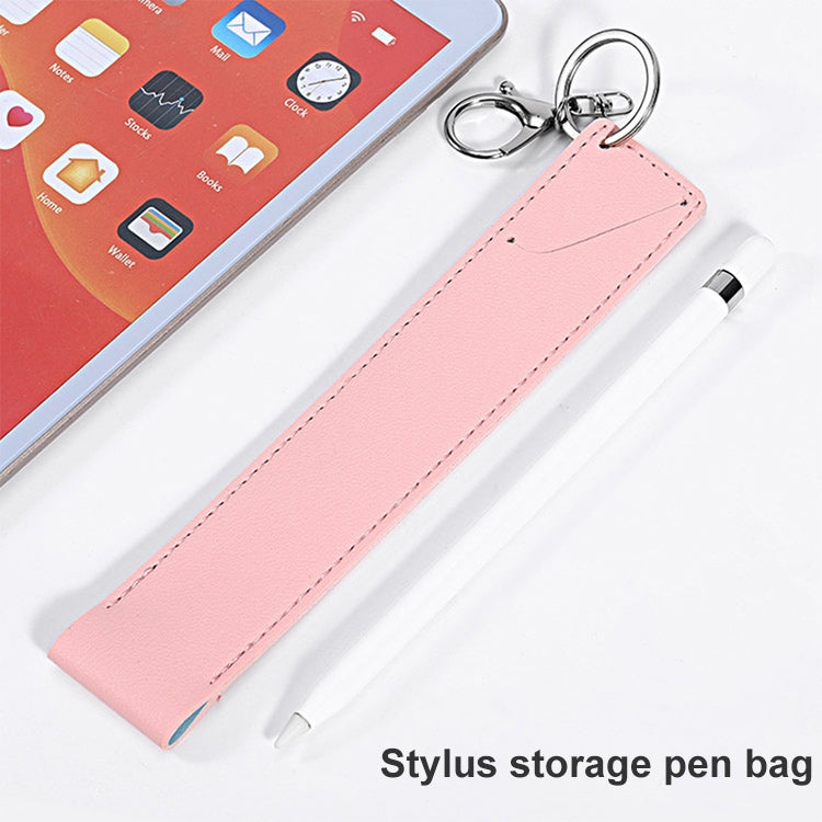 PU Leather Shockproof Protective Case for Apple Pencil 1 / 2(Grey) - Pencil Accessories by buy2fix | Online Shopping UK | buy2fix