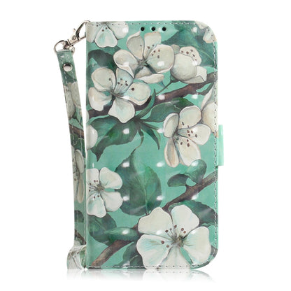 For Xiaomi 12 / 12X 3D Colored Horizontal Flip Leather Phone Case(Watercolor Flower) - 12 Cases by buy2fix | Online Shopping UK | buy2fix