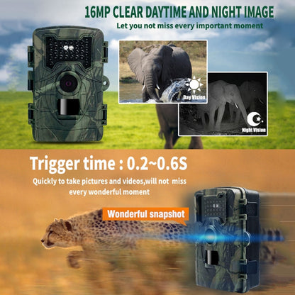 PR2000 2 Inch LCD Screen Infrared Night Vision Wildlife Hunting Trail Camera - Hunting Cameras by buy2fix | Online Shopping UK | buy2fix