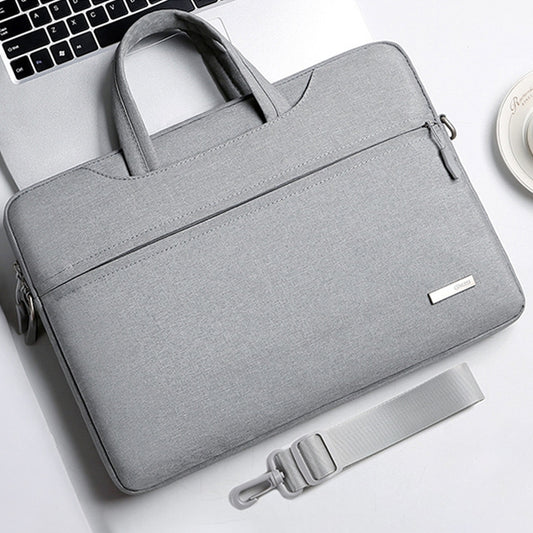 Handbag Laptop Bag Inner Bag with Shoulder Strap, Size:14 inch(Grey) - Other by buy2fix | Online Shopping UK | buy2fix