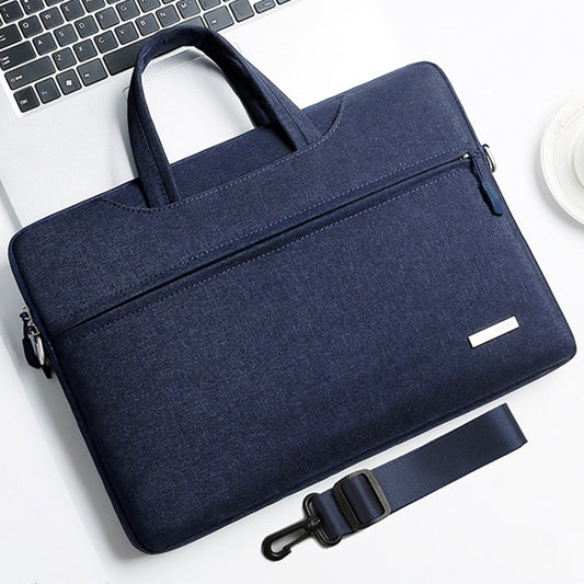 Handbag Laptop Bag Inner Bag with Shoulder Strap, Size:14 inch(Dark Blue) - Other by buy2fix | Online Shopping UK | buy2fix