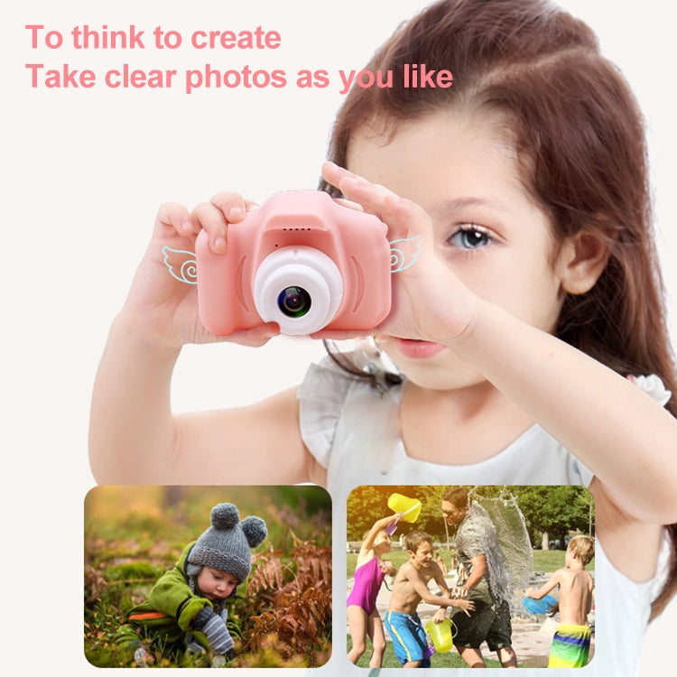 X2S 2.0 Inch LCD Screen Mini Children Camera Digital Camera, Resolution:HD Single Camera 1300W(Yellow) - Consumer Electronics by buy2fix | Online Shopping UK | buy2fix