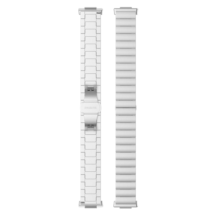 For Huawei Watch Fit 2 One-bead Metal Stainless Steel Watch Band(Silver) - Watch Bands by buy2fix | Online Shopping UK | buy2fix