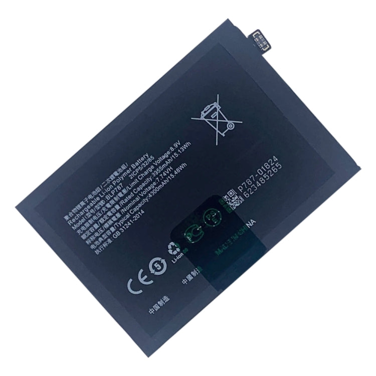 BLP787 4000 mAh Li-Polymer Battery Replacement For OPPO Reno4 Pro 5G / Reno4 Pro 4G - For OPPO by buy2fix | Online Shopping UK | buy2fix