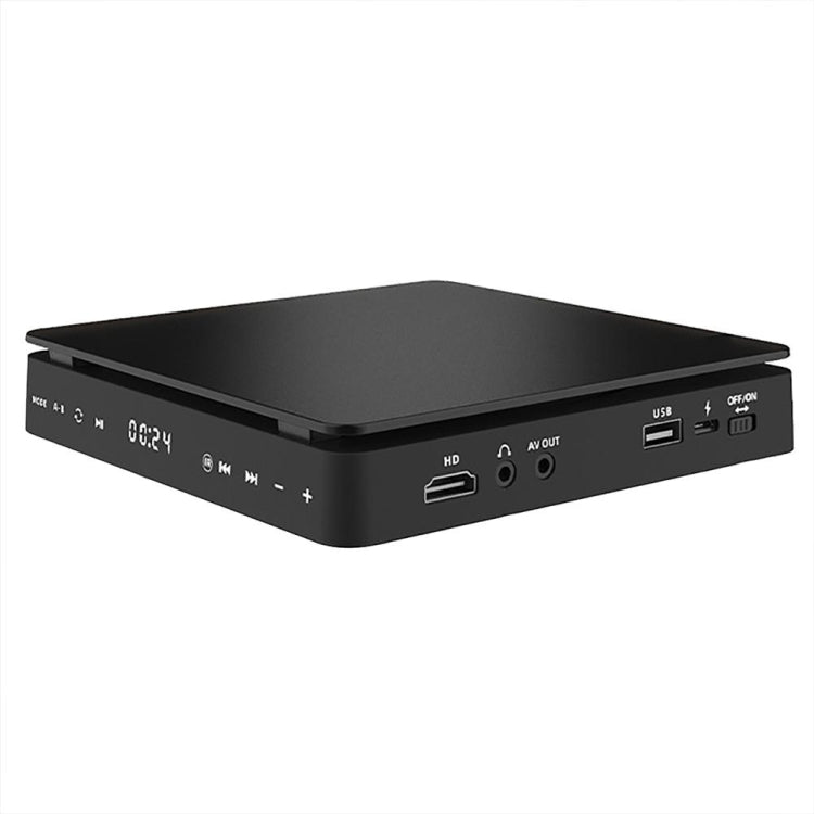 Kecag KC-708 2A Home Plug-in Mini HD DVD Player(Black) - DVD & LCD Player by Kecag | Online Shopping UK | buy2fix