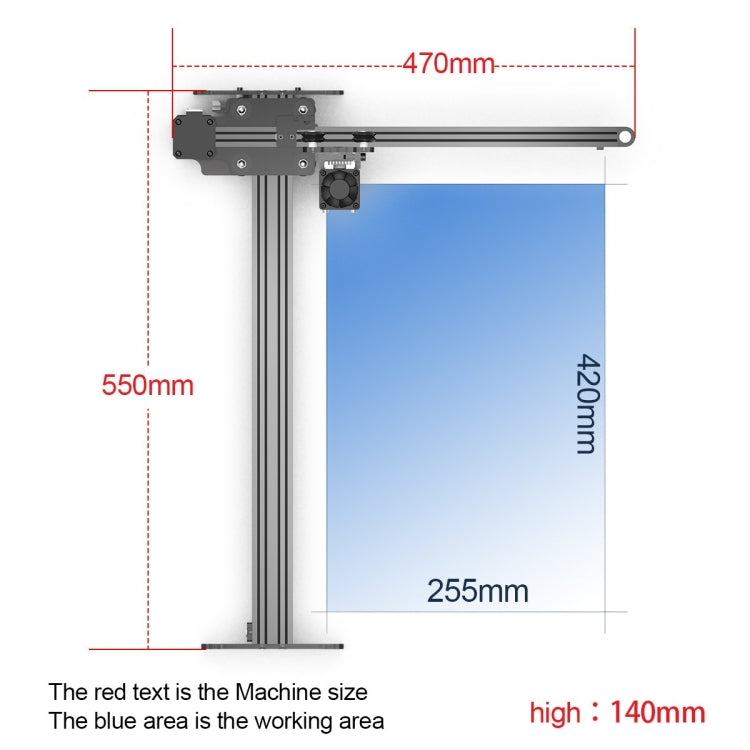 NEJE MASTER 3 Plus Laser Engraver with A40640 Laser Module(US Plug) - DIY Engraving Machines by NEJE | Online Shopping UK | buy2fix