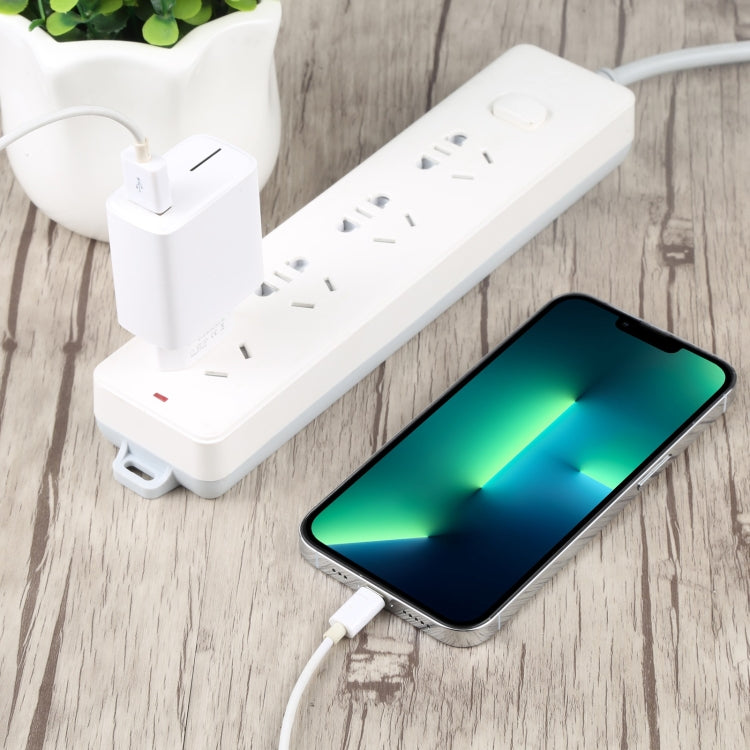 LZ-1130 QC 3.0 USB Charger, Plug Type:EU Plug(White) - USB Charger by buy2fix | Online Shopping UK | buy2fix