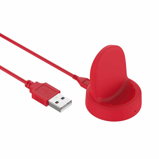For Samsung Galaxy Watch5 / Watch5 Pro USB Vertical Magnetic Charger Holder(Red) - Smart Wear by buy2fix | Online Shopping UK | buy2fix
