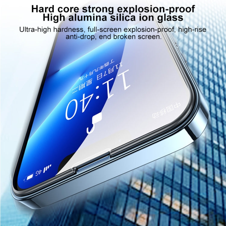 For iPhone 14 Pro Max 10pcs WEKOME 9D Curved Privacy Tempered Glass Film - iPhone 14 Pro Max Tempered Glass by WK | Online Shopping UK | buy2fix