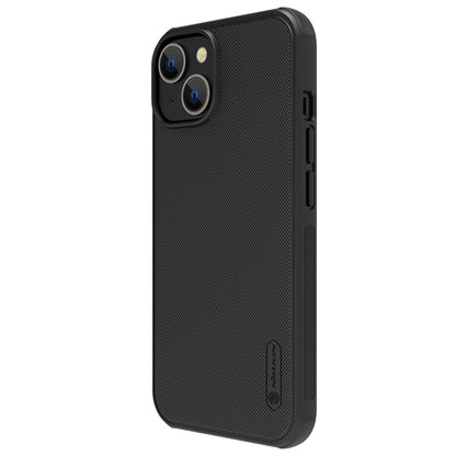 For iPhone 14 NILLKIN Frosted Shield Pro Magsafe Phone Case(Black) - iPhone 14 Cases by NILLKIN | Online Shopping UK | buy2fix