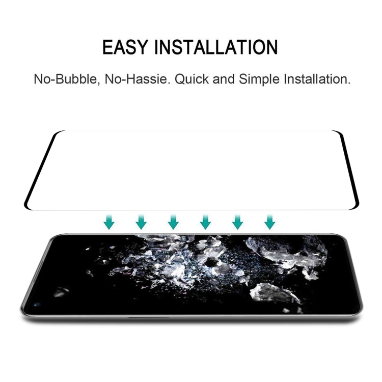 For OnePlus 11 Pro 25pcs 3D Curved Edge Full Screen Tempered Glass Film(Black) - OnePlus Tempered Glass by buy2fix | Online Shopping UK | buy2fix