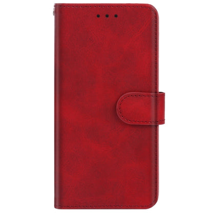 For Motorola Moto G72 Leather Phone Case(Red) - Motorola Cases by buy2fix | Online Shopping UK | buy2fix