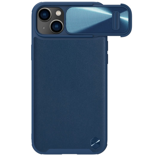 For iPhone 14 Plus NILLKIN PC + TPU Magnetic Phone Case(Blue) - iPhone 14 Plus Cases by NILLKIN | Online Shopping UK | buy2fix