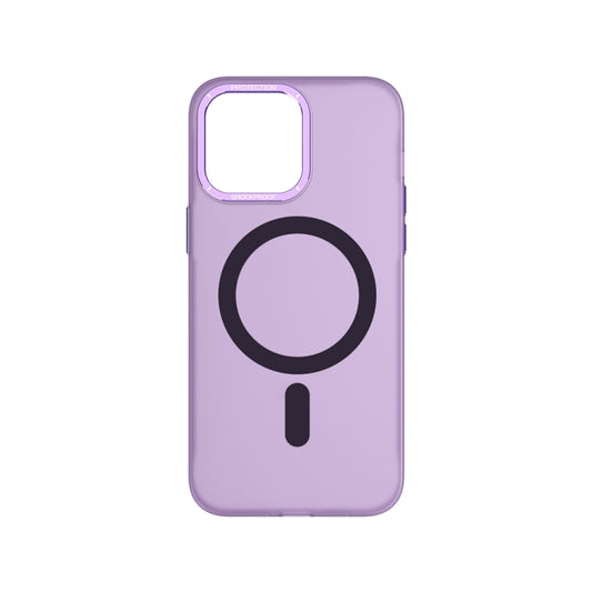 For iPhone 14 Pro Max TOTUDESIGN AA-194 Crystal Color Series Magsafe Magnetic Phone Case(Purple) - iPhone 14 Pro Max Cases by TOTUDESIGN | Online Shopping UK | buy2fix