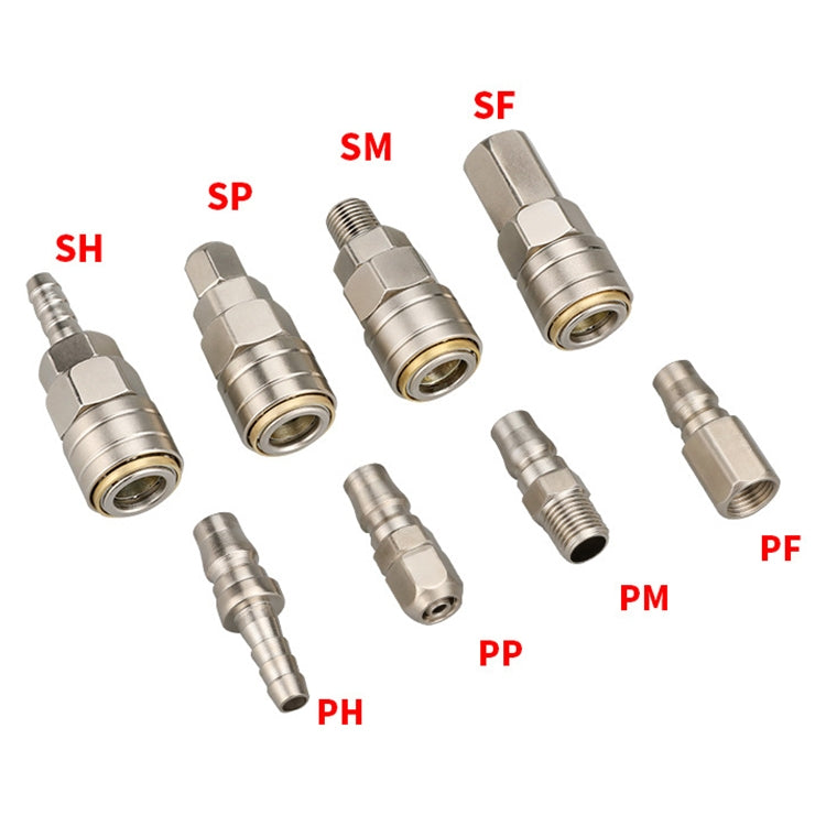 LAIZE SF+PF-30 10pcs C-type Self-lock Pneumatic Quick Fitting Connector -  by LAIZE | Online Shopping UK | buy2fix