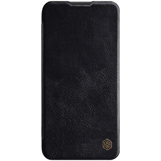 For Huawei nova 6 SE NILLKIN QIN Series Crazy Horse Texture Horizontal Flip Leather Case With Card Slot(Black) - Huawei Cases by NILLKIN | Online Shopping UK | buy2fix