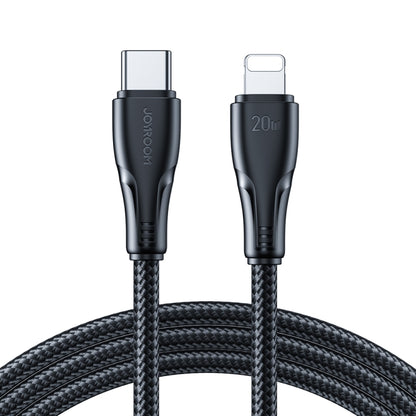 JOYROOM 20W Type-C to 8 Pin Surpass Series Fast Charging Data Cable, Length:1.2m(Black) - 2 in 1 Cable by JOYROOM | Online Shopping UK | buy2fix