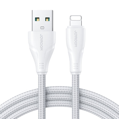 JOYROOM 2.4A USB to 8 Pin Surpass Series Fast Charging Data Cable, Length:1.2m(White) - Normal Style Cable by JOYROOM | Online Shopping UK | buy2fix