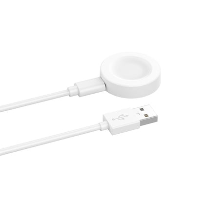 Smart Watch Magnetic Charging Cable, Length: 1m, Split Version(White) - Smart Wear by buy2fix | Online Shopping UK | buy2fix